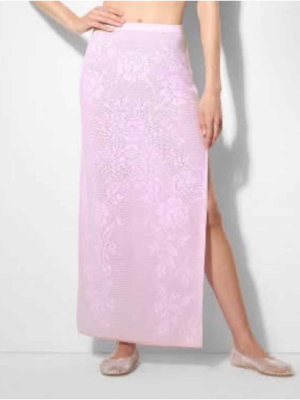 Wild fable maxi skirt with slit